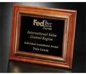 Americana Plaque with Black Glass 13-1/2" x 11-1/2"