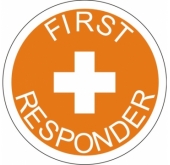 First Responder Sticker