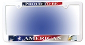 License Plate Frame-2 Holes,Full Color Digital