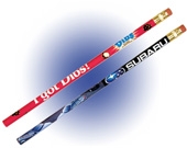 Full Wrap Round Pencils, Full Color Digital