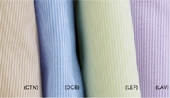 Jockey Ladies` 3/4-Sleeve Feather Stripe Broadcloth/Wrinkle