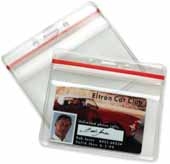 Sealable Horizontal Card Holder
