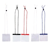 Large Horizontal Corded Card Holder