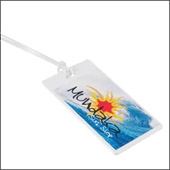 Rectangle Luggage Tag with Digital Imprint