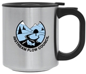 12 oz. Stainless Steel City Coffee Mug