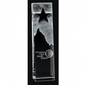 Optical Crystal Star Tower