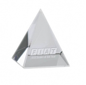 Small Pyramid Paperweight