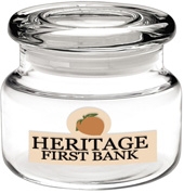 8 oz. Apothecary Jar with Flat Lid