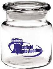 16 oz. Apothecary Jar with Flat Lid