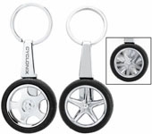 Spinning Tire Key Chain