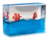 Mini Clownfish Liquid Wave Paperweight