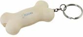 Light Up Dog Bone Keytag
