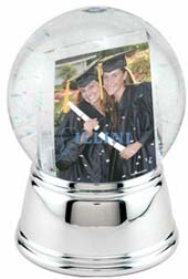 Sphere Globe w/Chrome Color Base