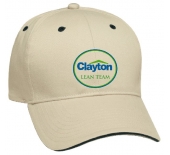 Lean Team Hat in Stone/Navy