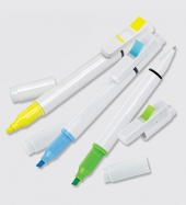 Post-it® Custom Printed Flag+ Pen and Highlighter Combo
