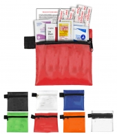 10 Piece Healthy Living Sun Kit Components inserted into Zipper k