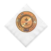 5"x5" White 2-Ply Beverage Napkins - High Lines
