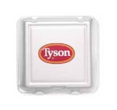 Large Compartment - Foam Hinged Deli Containers - The 500 Line