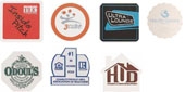 40 Pt. 4" Square Coaster