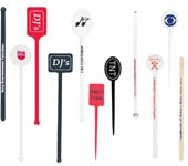 Round Top 5.5" Long Drink Stirrer - The 500 Line