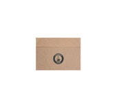 5"x6.5" Unbleached Single Ply 3/4 Fold Napkins