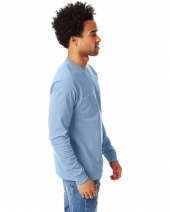 Hanes Men's Authentic-T Long-Sleeve Pocket T-Shirt