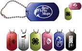 Dog Tag with 4 1/2" Ball Chain