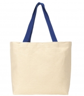Colored Handle Tote