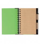 Eco-Inspired Spiral Notebook & Pen
