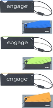MOMA Acrylic Luggage Tag