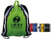 NW Reflective Drawstring Backpack