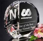Cascata Award 4" Dia.