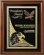 Americana Shadow Box with Glass 12-1/2" x 15-1/2"