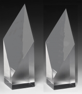 Diamond Obelisk Award - 5 3/4"