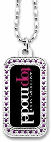Standard Bling Dog Tag Key Tag