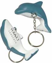 Dolphin Stress Reliever Key Chain