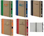 Recycled Spiral Notebook Set