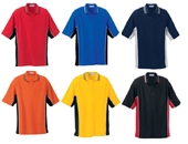 Men's Extreme Checker Trim Pique Polo