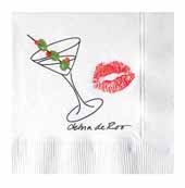 White 3-ply Beverage Napkins