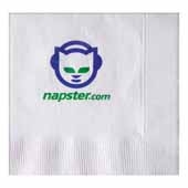 White 1-ply Beverage Napkins