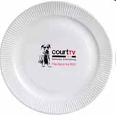 7" White Paper Plates