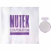 White Over All Linen Emboss 1-ply Beverage Napkins