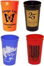 22 Oz. Smooth Colored Stadium Cup