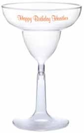 12 Oz. Clear Margarita Glass (2 Piece)