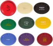 9" Colored Plastic Plates