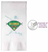 White 3-ply Dinner Napkins