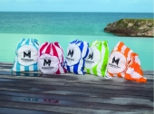 Beach Blanket Tote with Sand Stakes