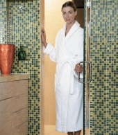 Turkish Signature Shawl Collar Robe