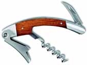 Curved Stainless Steel Corkscrew