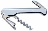 Capitano® Waiter's Corkscrew w/Chrome Plated Handle